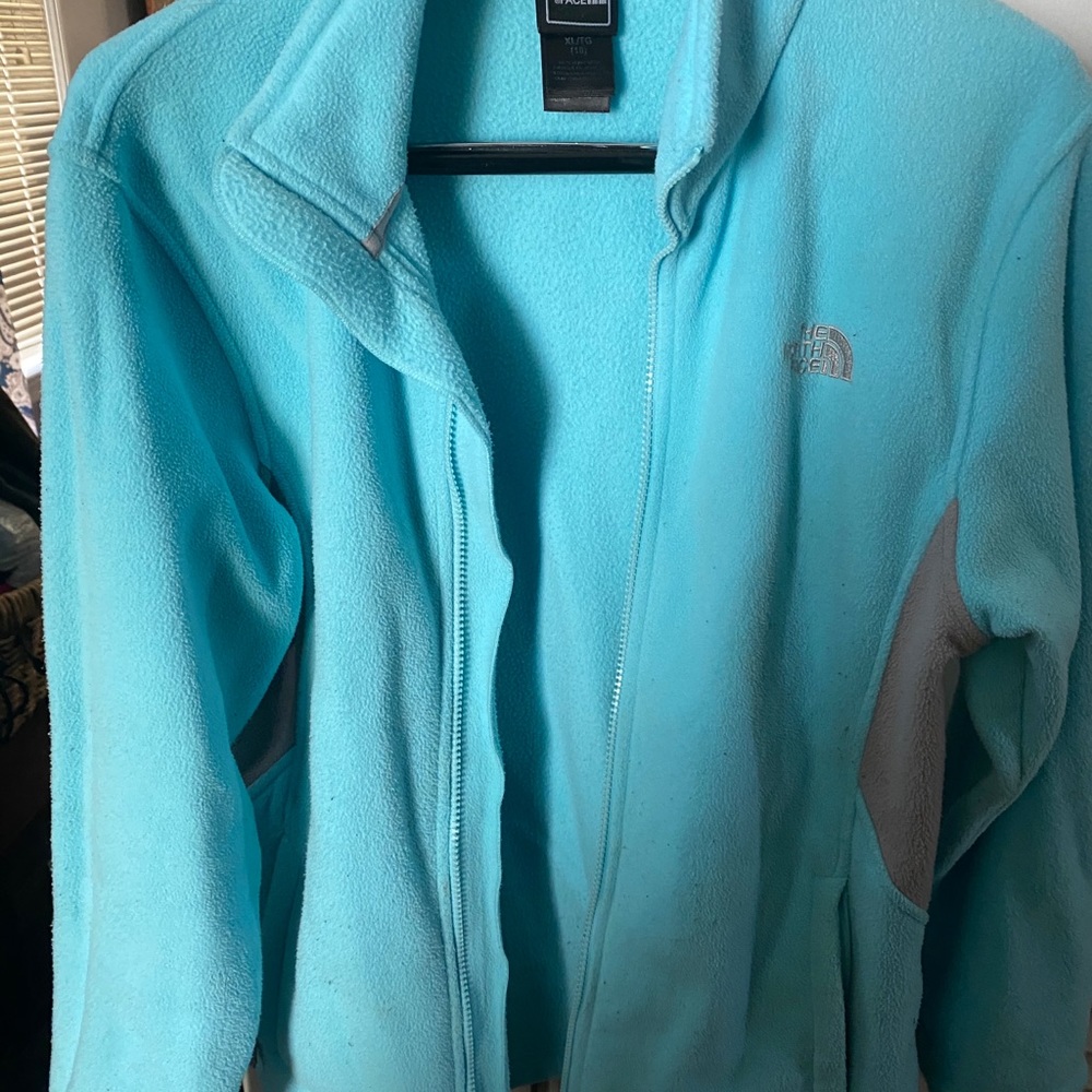 Light Blue North Face